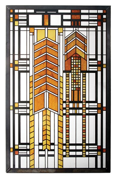 Autumn Sumac Art Glass Sculpture by Frank Lloyd Wright